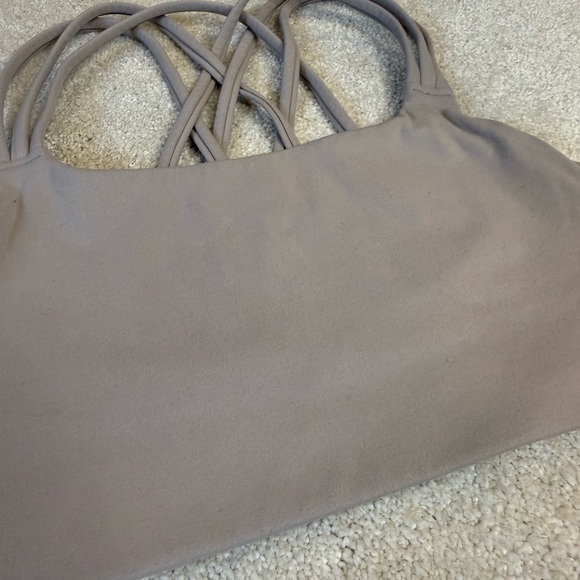 Athleta Train Free Sports Bra Grey/Taupe Size XS - Picture 3 of 6